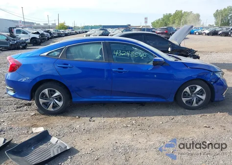 2021 Honda Civic Lx from USA, damaged, VIN 2HGFC2F64MH544738
